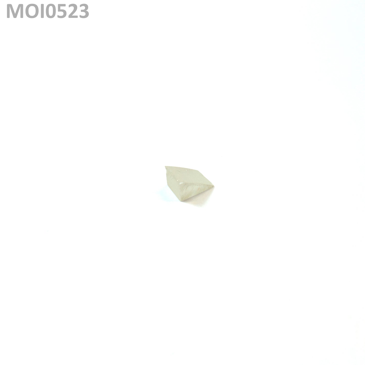 White DEF Moissanite