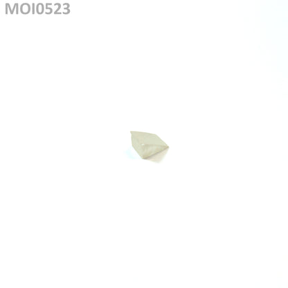 White DEF Moissanite