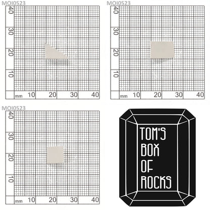 White DEF Moissanite