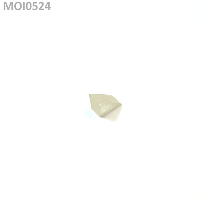 White DEF Moissanite
