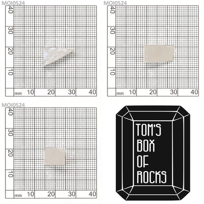 White DEF Moissanite