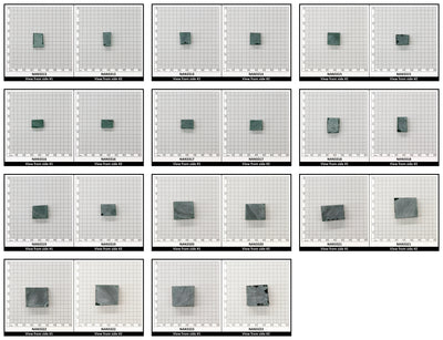 Nanosital Simulated Emerald Lab Created Faceting Rough for Gem Cutting - #0/2 - Various Sizes