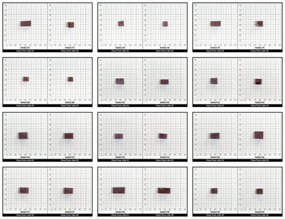 Nanosital Simulated Sweet Dreams Lab Created Faceting Rough for Gem Cutting - #400 - Various Sizes