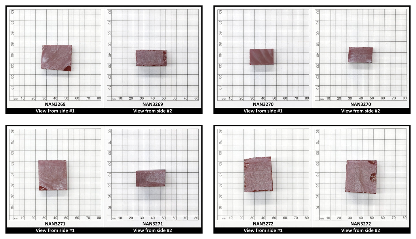 Nanosital Simulated Sweet Dreams Lab Created Faceting Rough for Gem Cutting - #400 - Various Sizes
