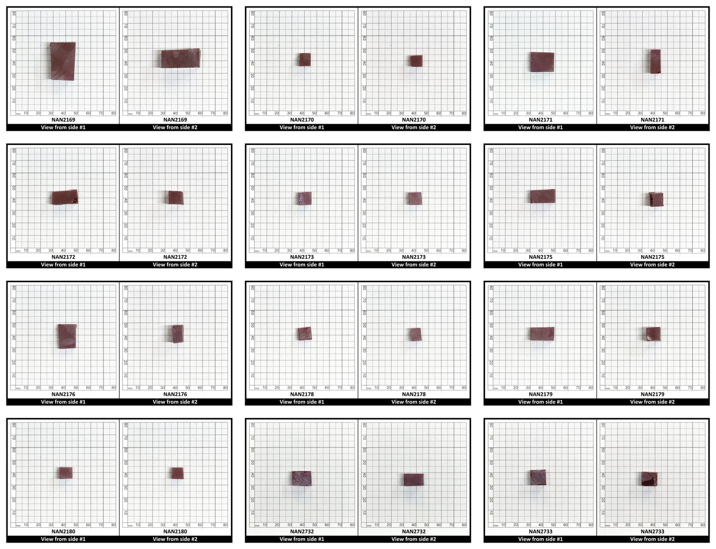 Nanosital Simulated Sweet Dreams Lab Created Faceting Rough for Gem Cutting - #400 - Various Sizes