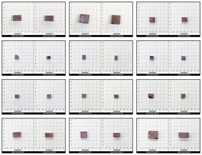 Nanosital Simulated Sweet Dreams Lab Created Faceting Rough for Gem Cutting - #400 - Various Sizes