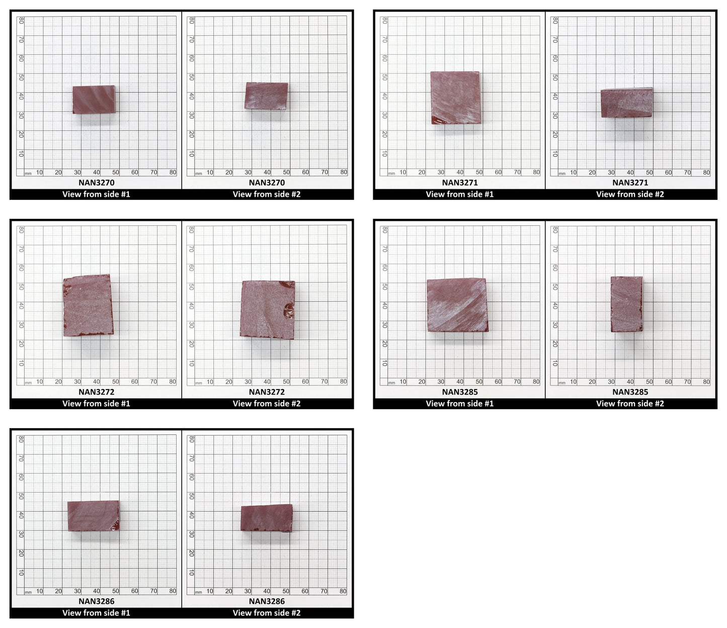 Nanosital Simulated Sweet Dreams Lab Created Faceting Rough for Gem Cutting - #400 - Various Sizes