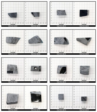 Nanosital Simulated Medium London Blue Topaz Lab Created Faceting Rough for Gem Cutting - #46 - Various Sizes
