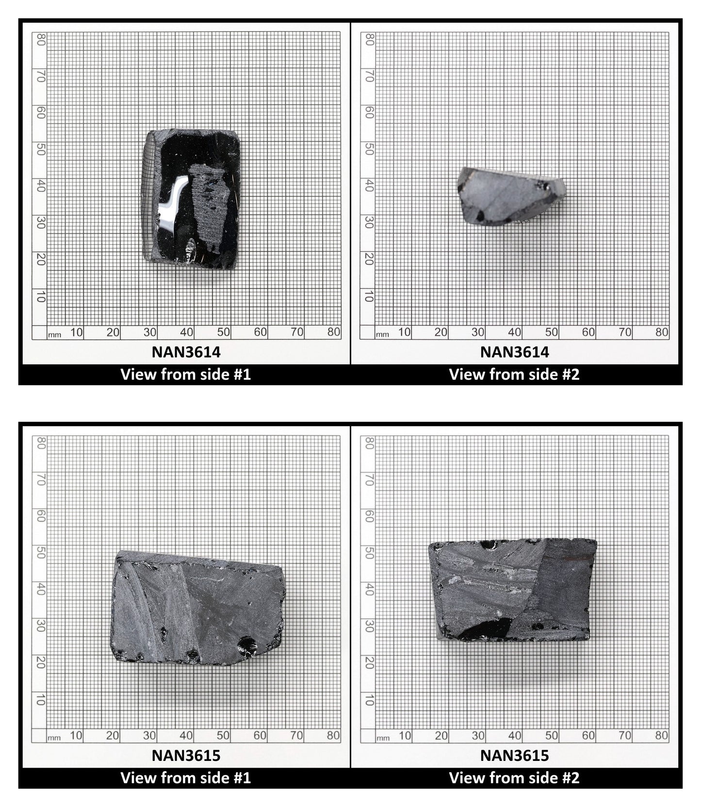 Nanosital Simulated Ocean Steel Lab Created Faceting Rough for Gem Cutting - #A-4016 - Various Sizes