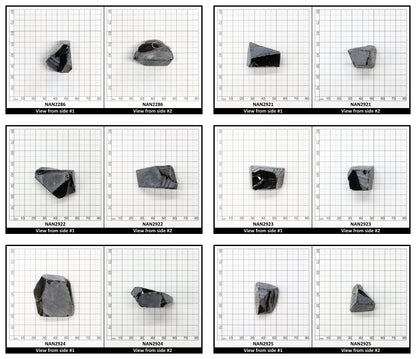 Nanosital Simulated Smoky Quartz Lab Created Faceting Rough for Gem Cutting - #A-4235 - Various Sizes
