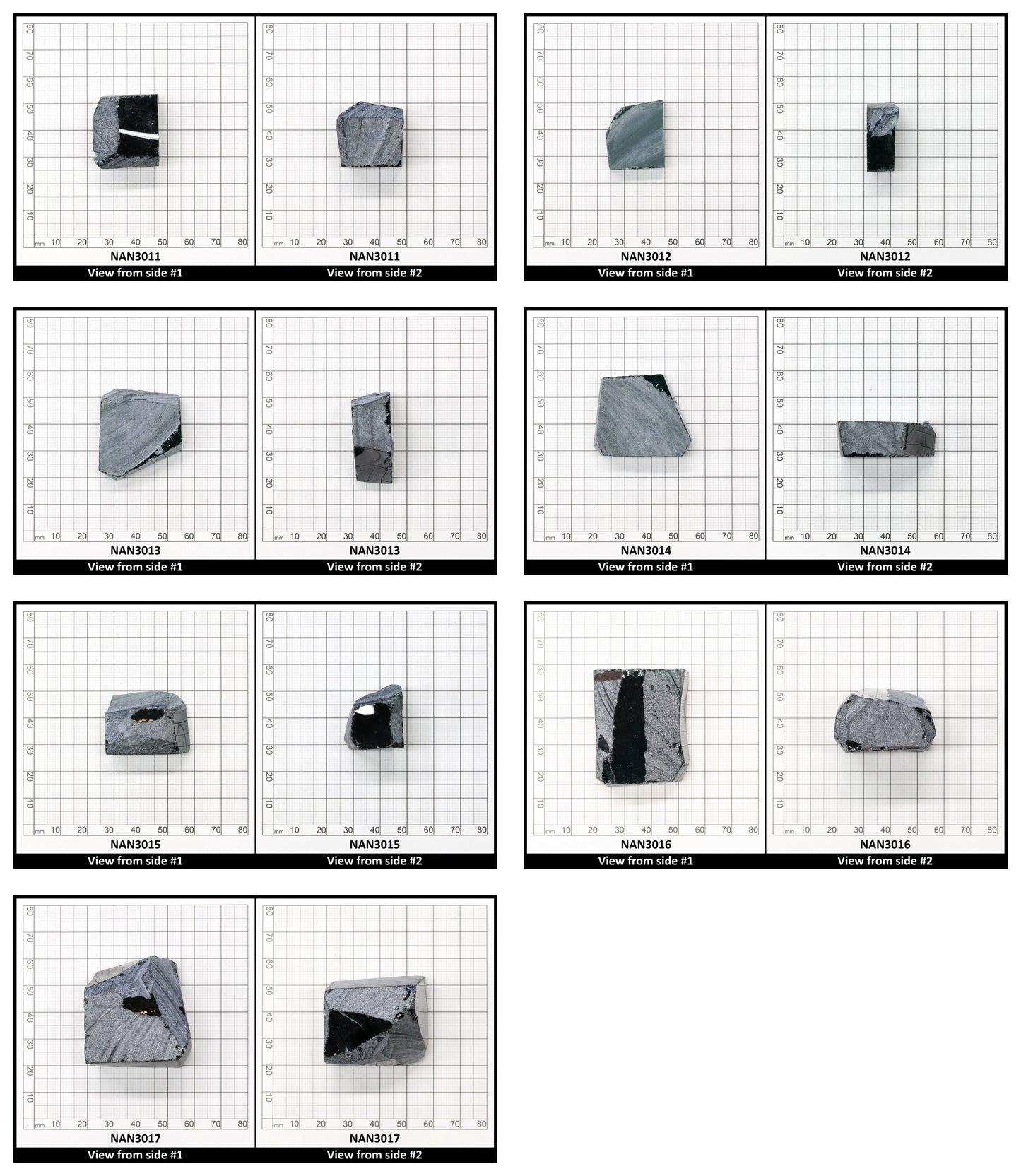 Nanosital Simulated Color Changing Lab Created Faceting Rough for Gem Cutting - #B-3113 - Various Sizes