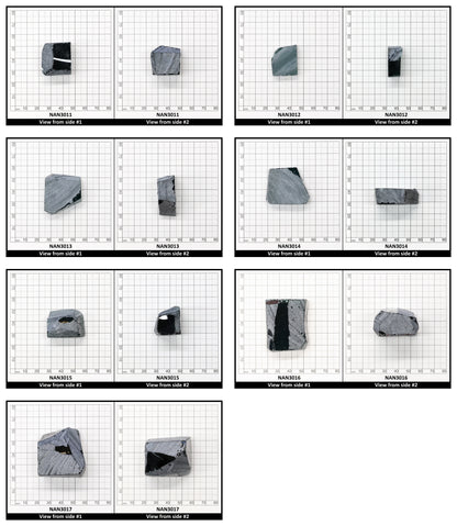 Nanosital Simulated Color Changing Lab Created Faceting Rough for Gem Cutting - #B-3113 - Various Sizes