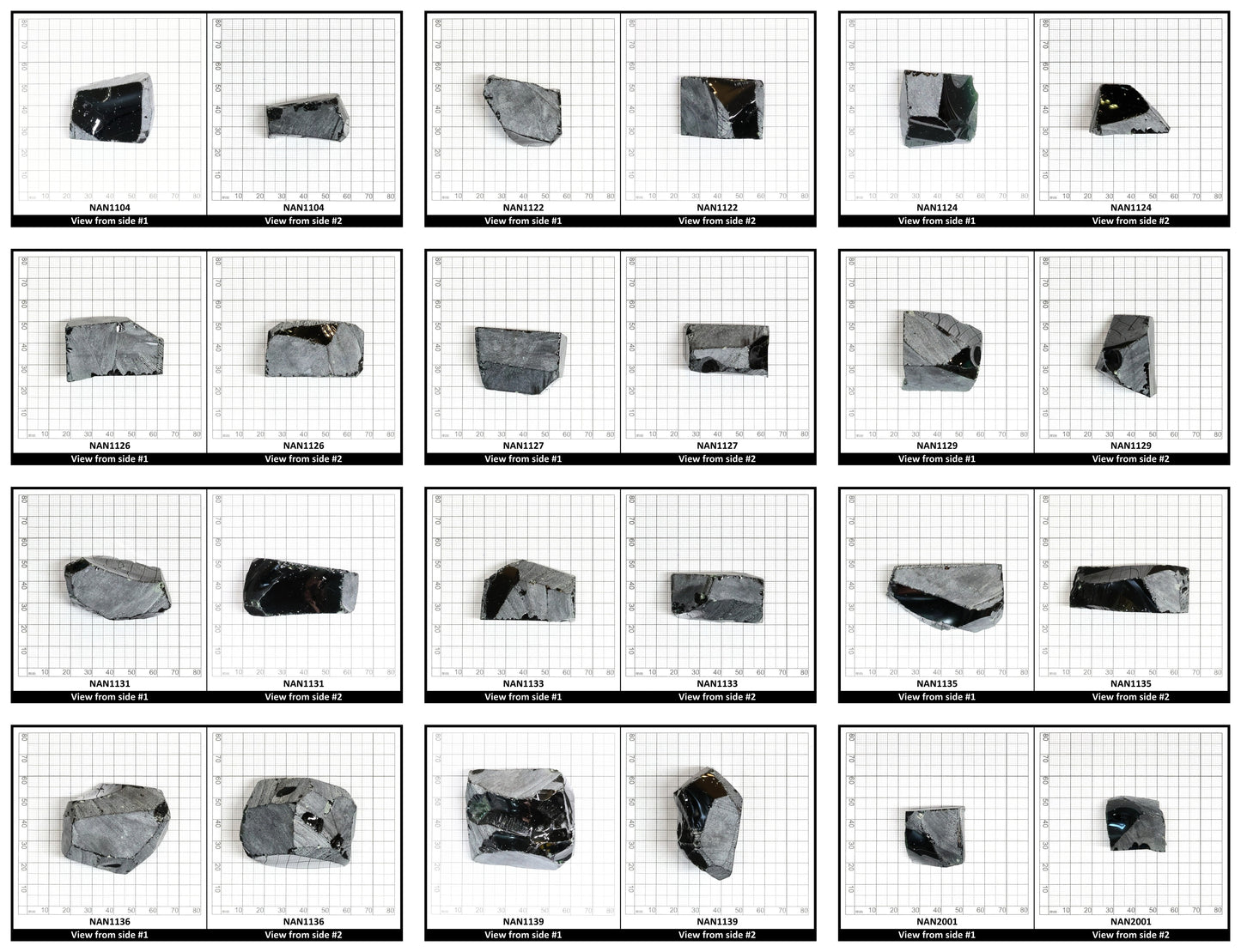 Nanosital Simulated Alexandrite Color Changing Lab Created Faceting Rough for Gem Cutting - #E-156 - Various Sizes