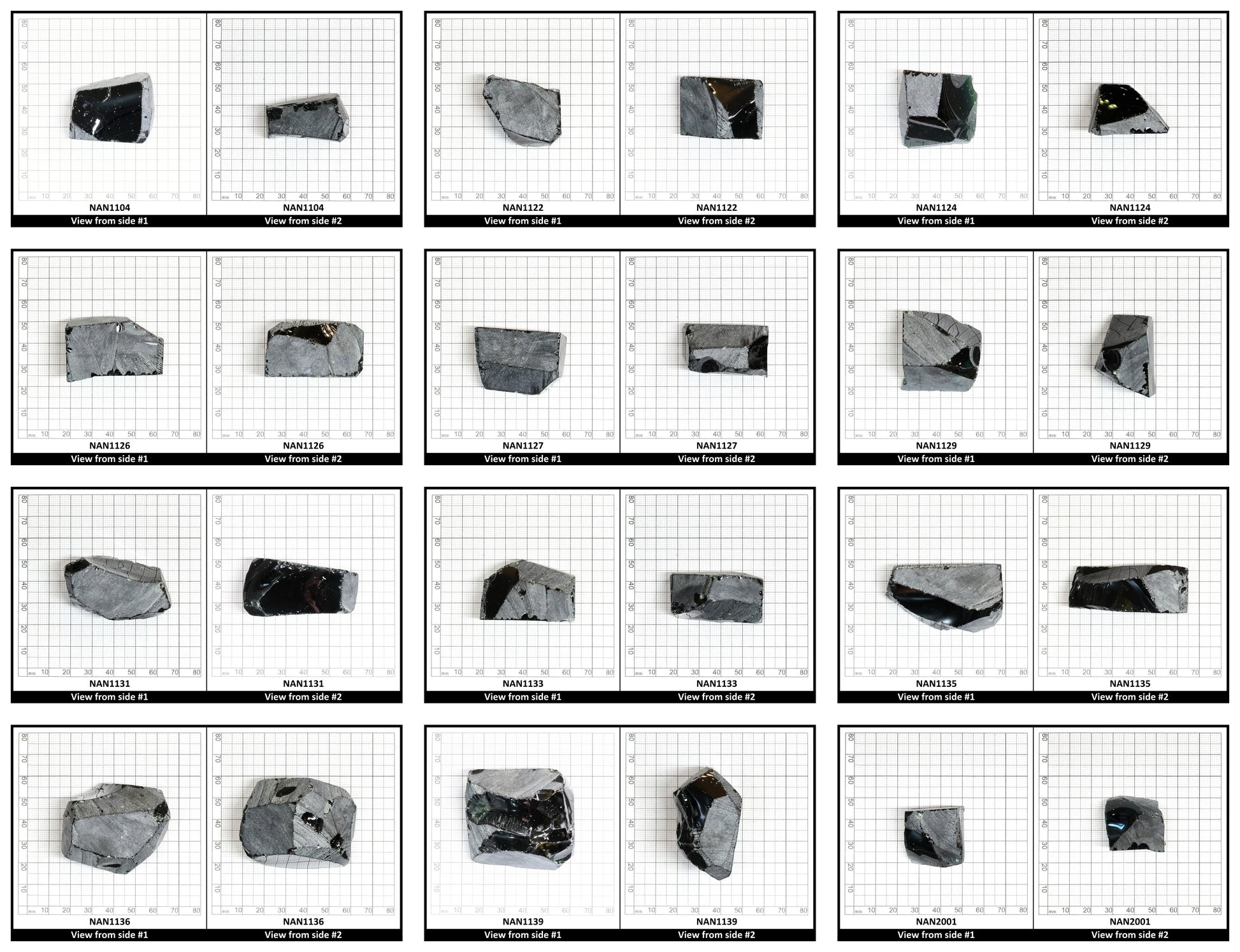Nanosital Simulated Alexandrite Color Changing Lab Created Faceting Rough for Gem Cutting - #E-156 - Various Sizes