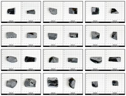 Nanosital Simulated Alexandrite Color Changing Lab Created Faceting Rough for Gem Cutting - #E-156 - Various Sizes