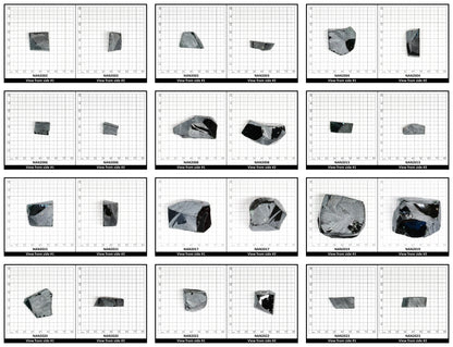 Nanosital Simulated Alexandrite Color Changing Lab Created Faceting Rough for Gem Cutting - #E-156 - Various Sizes