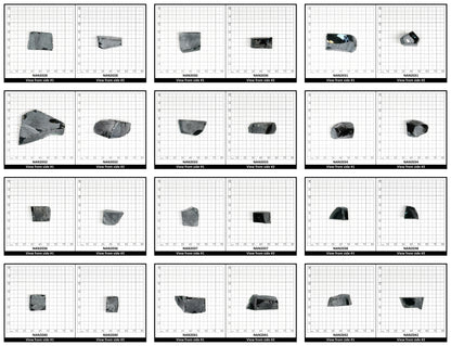 Nanosital Simulated Alexandrite Color Changing Lab Created Faceting Rough for Gem Cutting - #E-156 - Various Sizes