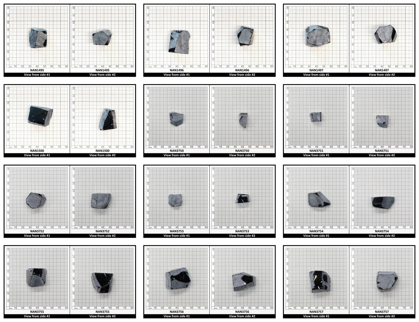 Nanosital Simulated Color Changing Lab Created Faceting Rough for Gem Cutting - #E-158 - Various Sizes