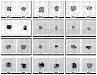 Nanosital Simulated Color Changing Lab Created Faceting Rough for Gem Cutting - #E-158 - Various Sizes