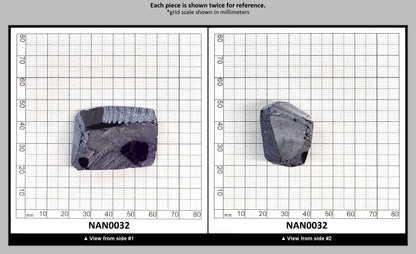 Nanosital Simulated Dark Amethyst  Lab Created Faceting Rough for Gem Cutting - #B-1747 - Various Sizes : NAN0032