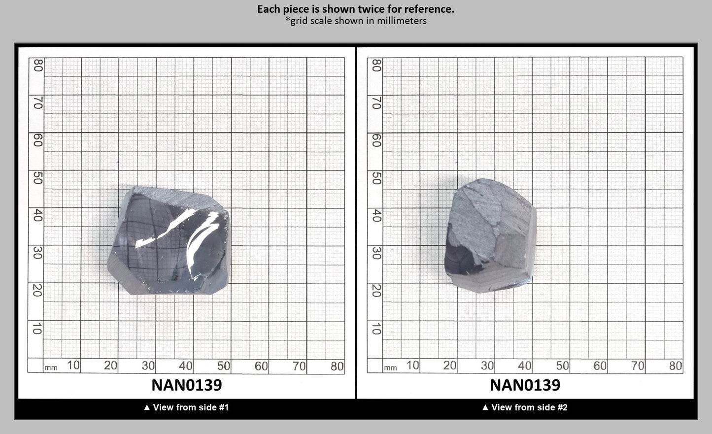 UV Reactive Nanosital #E-441 Lab Created Faceting Rough for Gem Cutting - Various Sizes : NAN0139