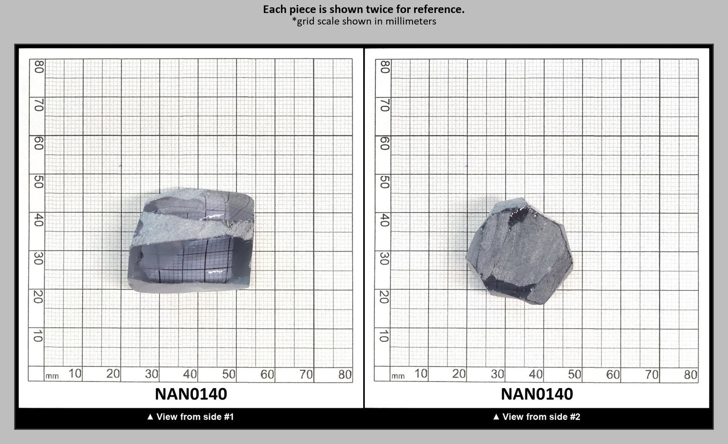UV Reactive Nanosital #E-441 Lab Created Faceting Rough for Gem Cutting - Various Sizes : NAN0140