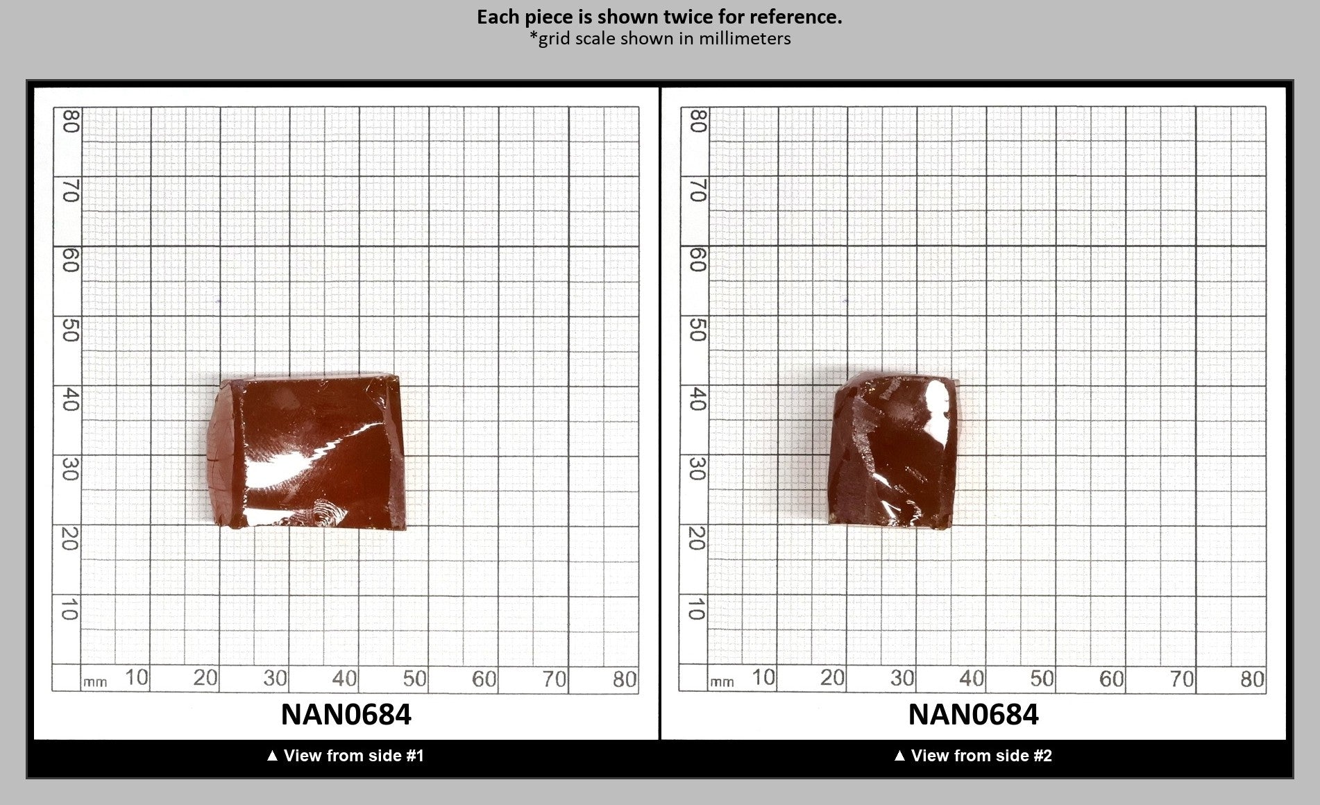 Nanosital Simulated Fire Opal Lab Created Faceting Rough for Gem Cutting - #007/1 - Various Sizes : NAN0684