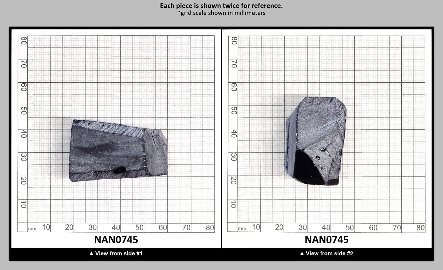 Nanosital Simulated Tanzanite Lab Created Faceting Rough for Gem Cutting - #124 - Various Sizes : NAN0745