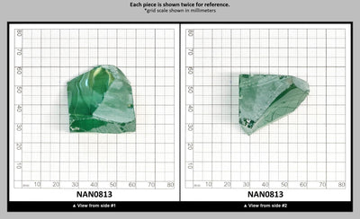 Nanosital Simulated Color Changing Lab Created Faceting Rough for Gem Cutting - #205 - Various Sizes : NAN0813