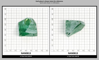 Nanosital Simulated Color Changing Lab Created Faceting Rough for Gem Cutting - #205 - Various Sizes : NAN0813