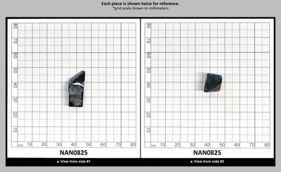Nanosital Simulated Dark London Blue Topaz Lab Created Faceting Rough for Gem Cutting - #48 - Various Sizes : NAN0825
