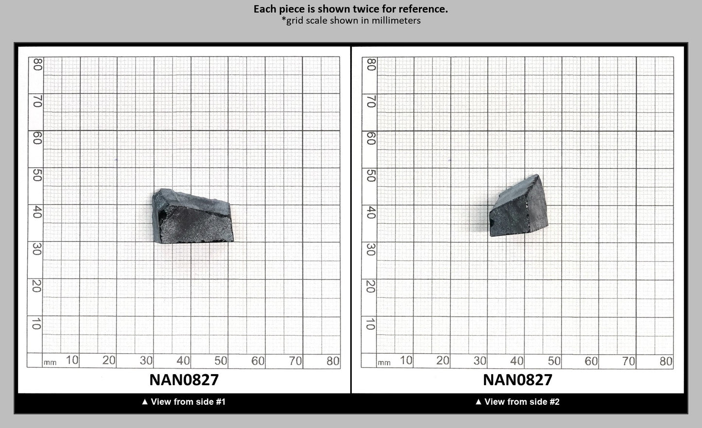 Nanosital Simulated Dark London Blue Topaz Lab Created Faceting Rough for Gem Cutting - #48 - Various Sizes : NAN0827