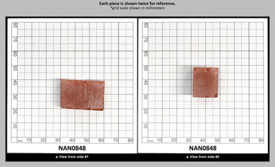 Nanosital Simulated Sweet Dreams Chocolate Opal Lab Created Faceting Rough for Gem Cutting - #700 - Various Sizes : NAN0848