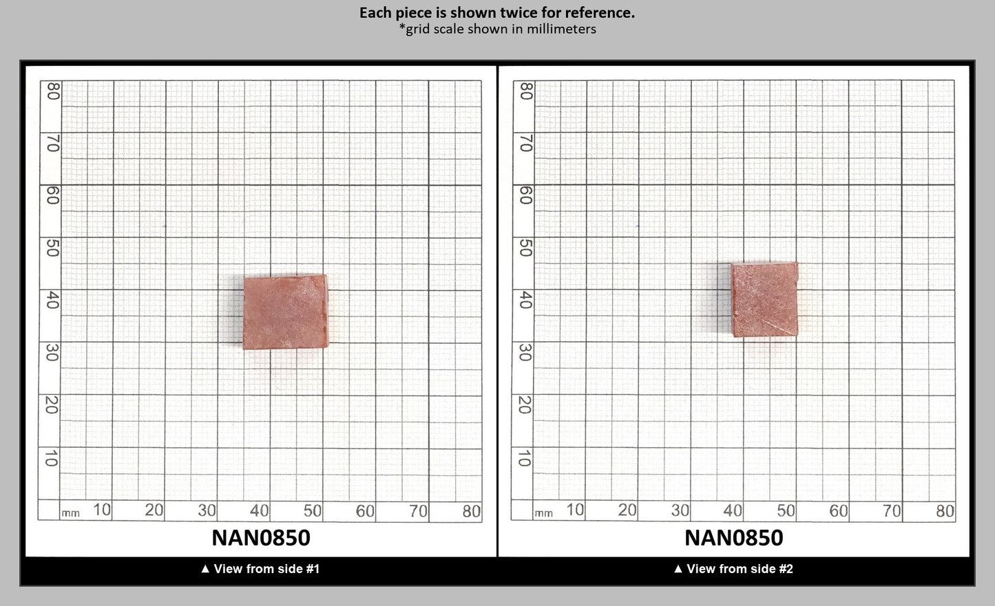 Nanosital Simulated Sweet Dreams Chocolate Opal Lab Created Faceting Rough for Gem Cutting - #700 - Various Sizes : NAN0850