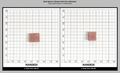Nanosital Simulated Sweet Dreams Chocolate Opal Lab Created Faceting Rough for Gem Cutting - #700 - Various Sizes : NAN0850