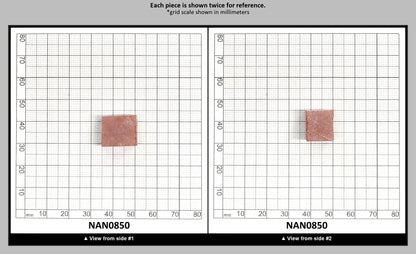 Nanosital Simulated Sweet Dreams Chocolate Opal Lab Created Faceting Rough for Gem Cutting - #700 - Various Sizes : NAN0850