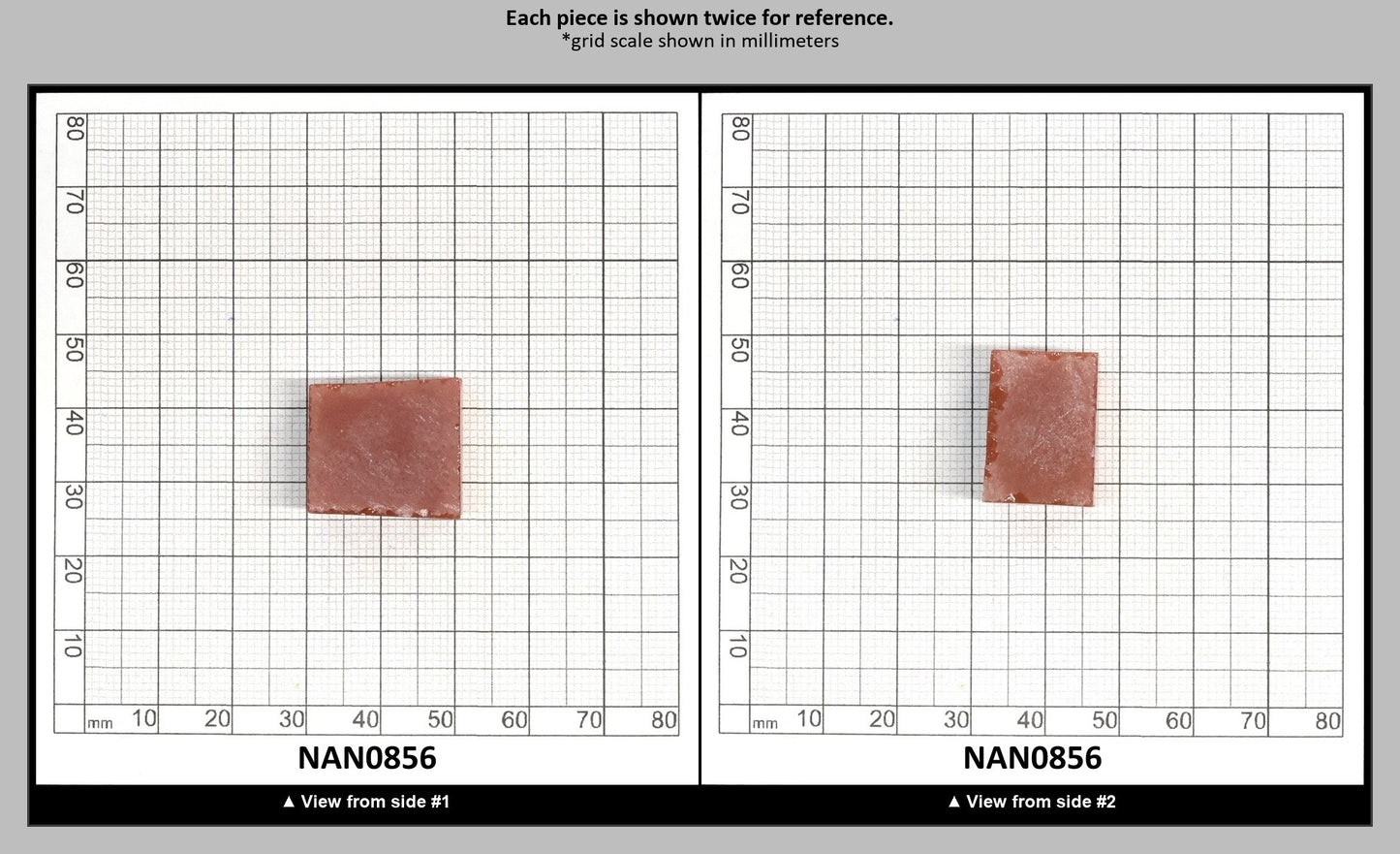 Nanosital Simulated Sweet Dreams Chocolate Opal Lab Created Faceting Rough for Gem Cutting - #700 - Various Sizes : NAN0856