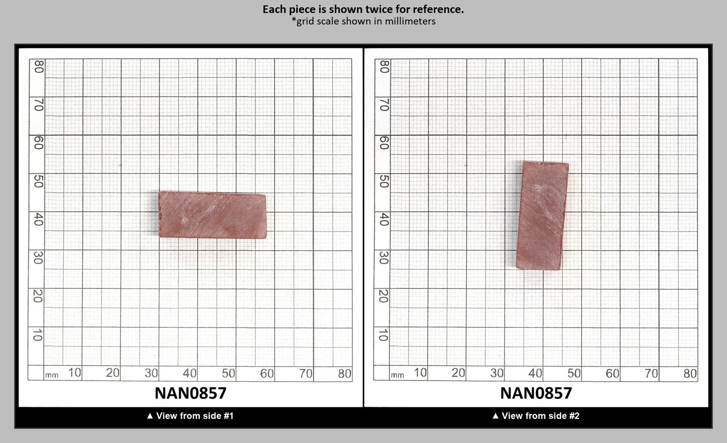 Nanosital Simulated Sweet Dreams Chocolate Opal Lab Created Faceting Rough for Gem Cutting - #700 - Various Sizes : NAN0857