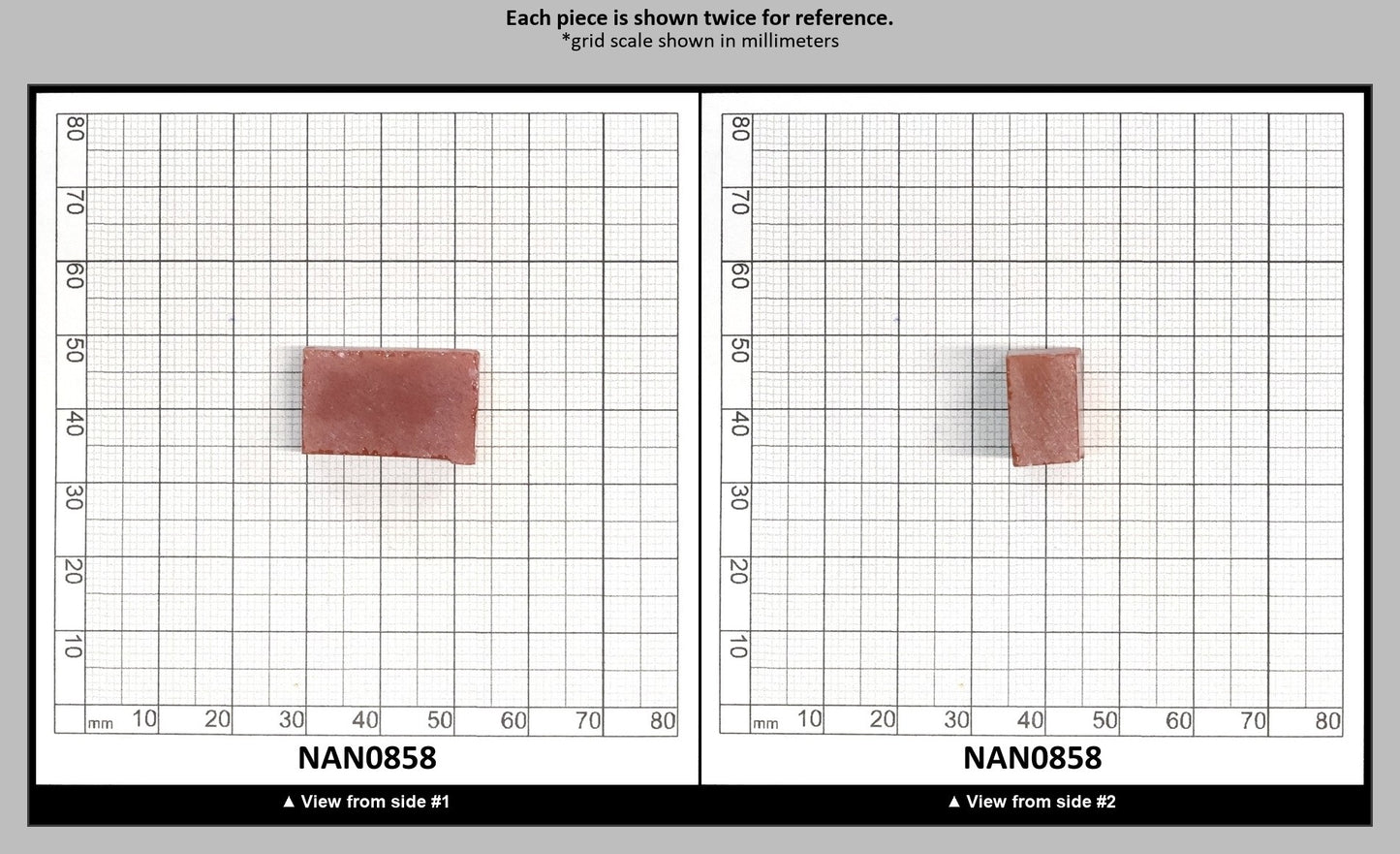 Nanosital Simulated Sweet Dreams Chocolate Opal Lab Created Faceting Rough for Gem Cutting - #700 - Various Sizes : NAN0858