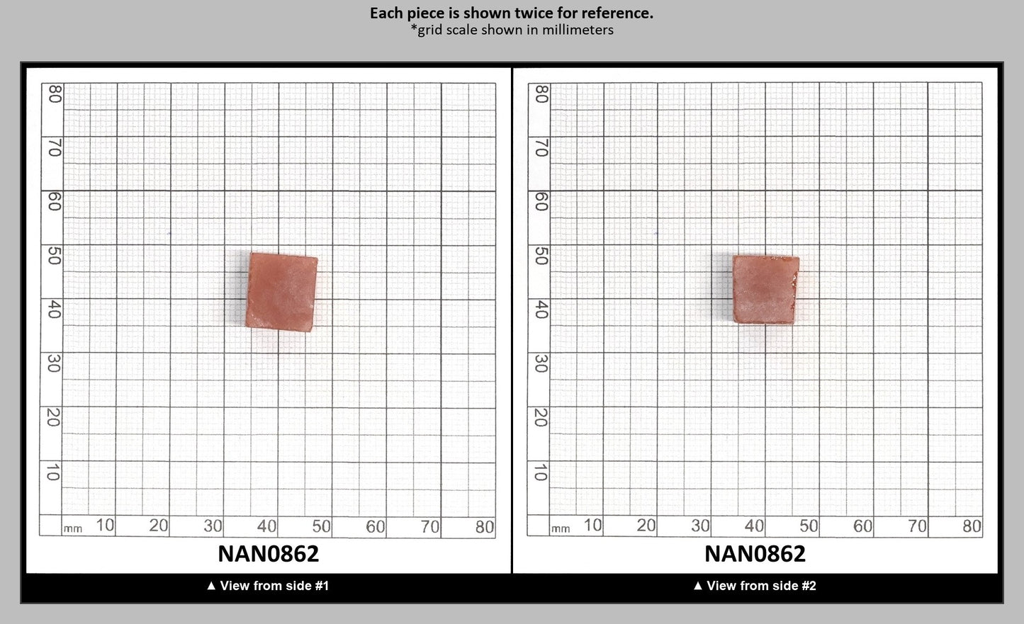 Nanosital Simulated Sweet Dreams Chocolate Opal Lab Created Faceting Rough for Gem Cutting - #700 - Various Sizes : NAN0862