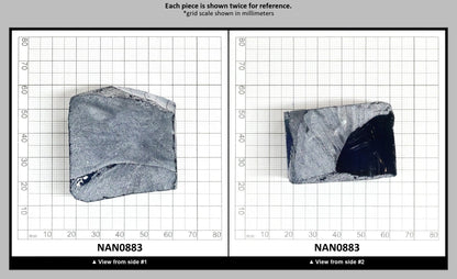 Nanosital Simulated Sky Blue Topaz Lab Created Faceting Rough for Gem Cutting - #A-111 - Various Sizes : NAN0883