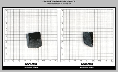 Nanosital Simulated Carbon Lab Created Faceting Rough for Gem Cutting - #A-4078 - Various Sizes : NAN0988