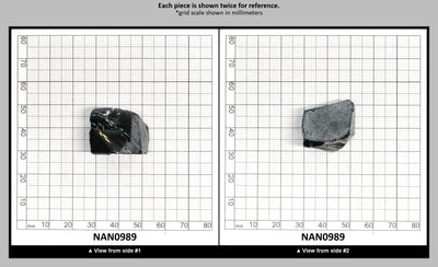 Nanosital Simulated Carbon Lab Created Faceting Rough for Gem Cutting - #A-4078 - Various Sizes : NAN0989
