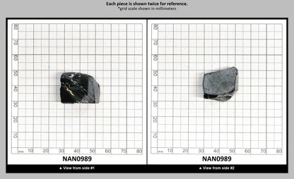 Nanosital Simulated Carbon Lab Created Faceting Rough for Gem Cutting - #A-4078 - Various Sizes : NAN0989