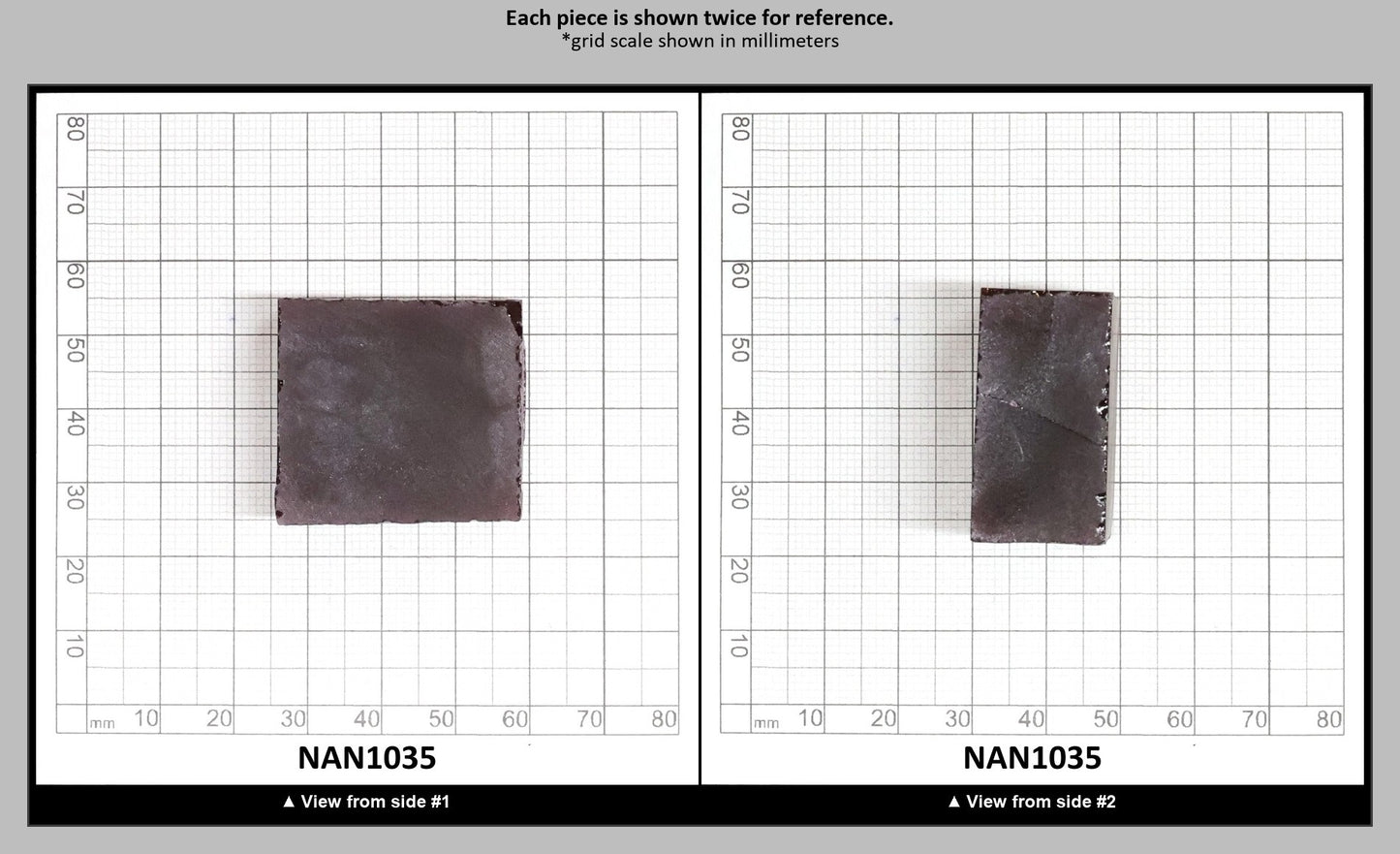 Nanosital Simulated Red Spinel Lab Created Faceting Rough for Gem Cutting - #B-30 - Various Sizes : NAN1035