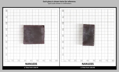 Nanosital Simulated Red Spinel Lab Created Faceting Rough for Gem Cutting - #B-30 - Various Sizes : NAN1035