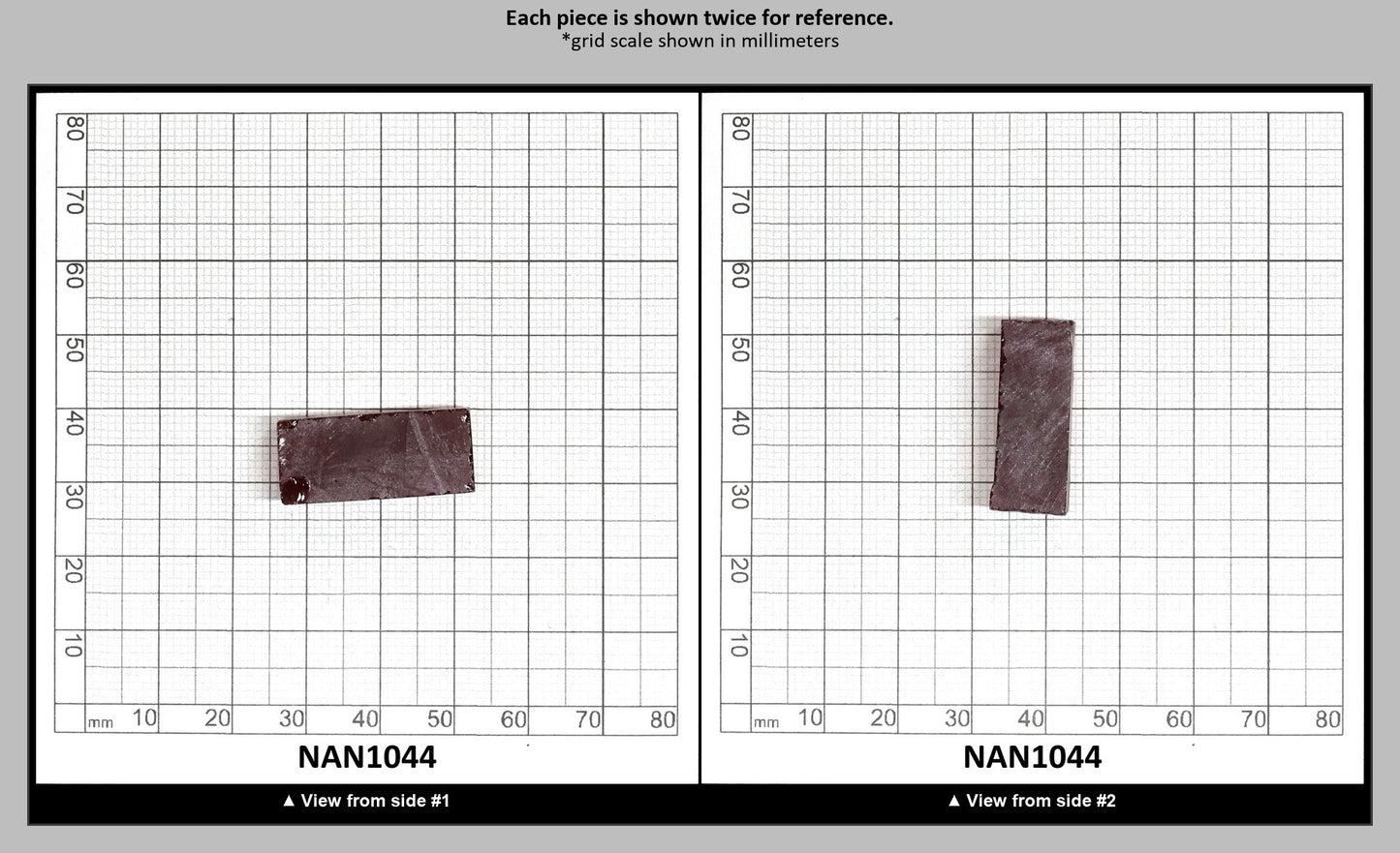 Nanosital Simulated Red Spinel Lab Created Faceting Rough for Gem Cutting - #B-30 - Various Sizes : NAN1044