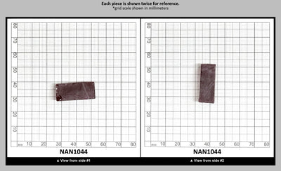 Nanosital Simulated Red Spinel Lab Created Faceting Rough for Gem Cutting - #B-30 - Various Sizes : NAN1044