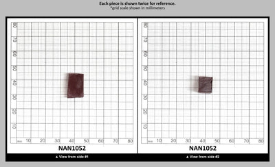Nanosital Simulated Red Spinel Lab Created Faceting Rough for Gem Cutting - #B-30 - Various Sizes : NAN1052