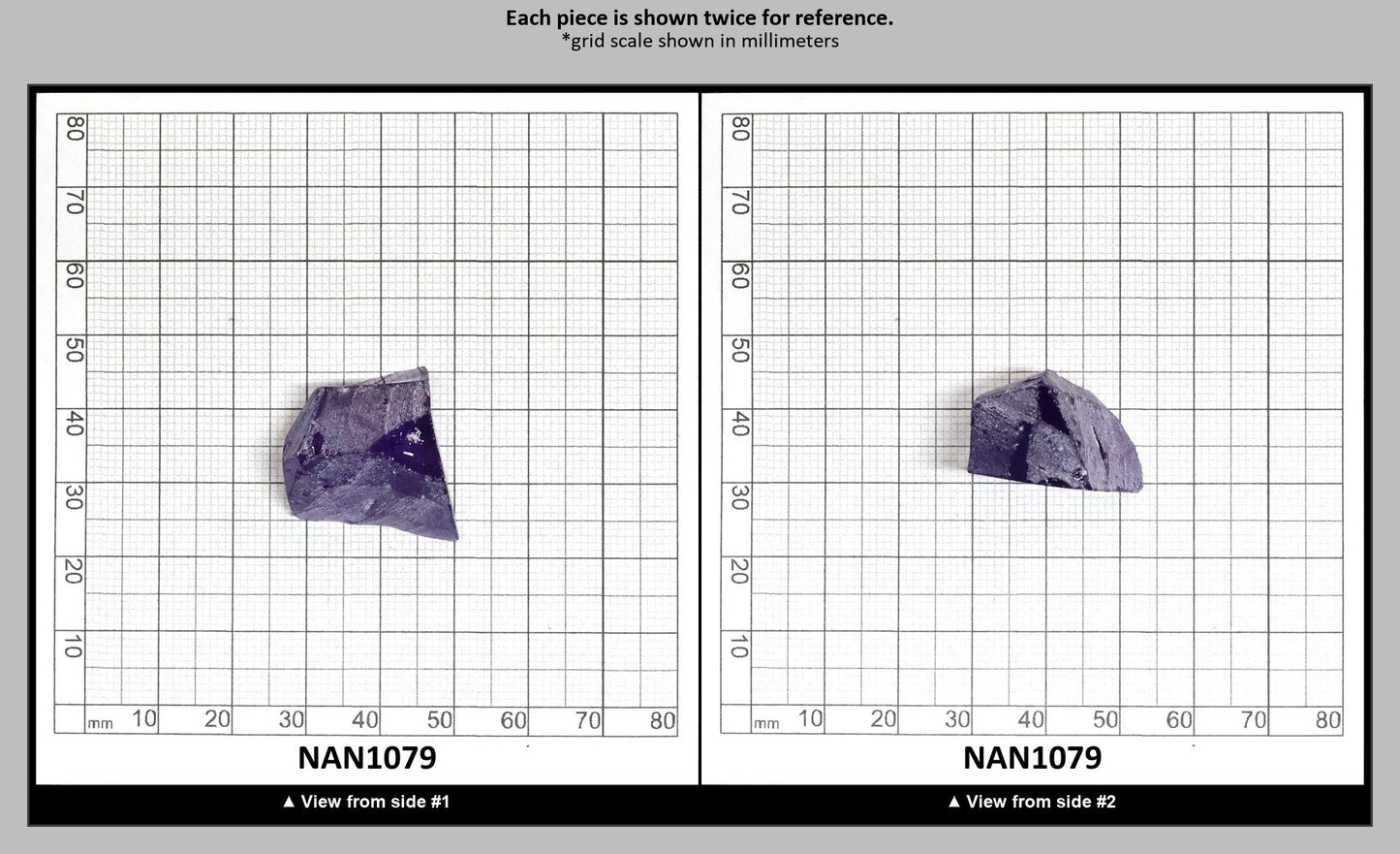 Nanosital Simulated Color Changing Lab Created Faceting Rough for Gem Cutting - #E-114 - Various Sizes : NAN1079
